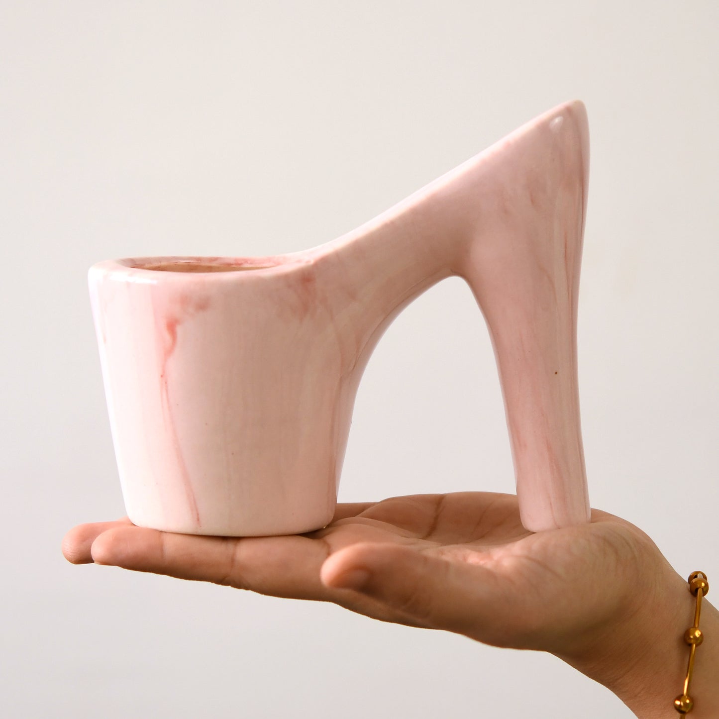 Pink Princess Sandal Plant Pot