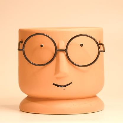 Scholar Kid Pink Planter Pot