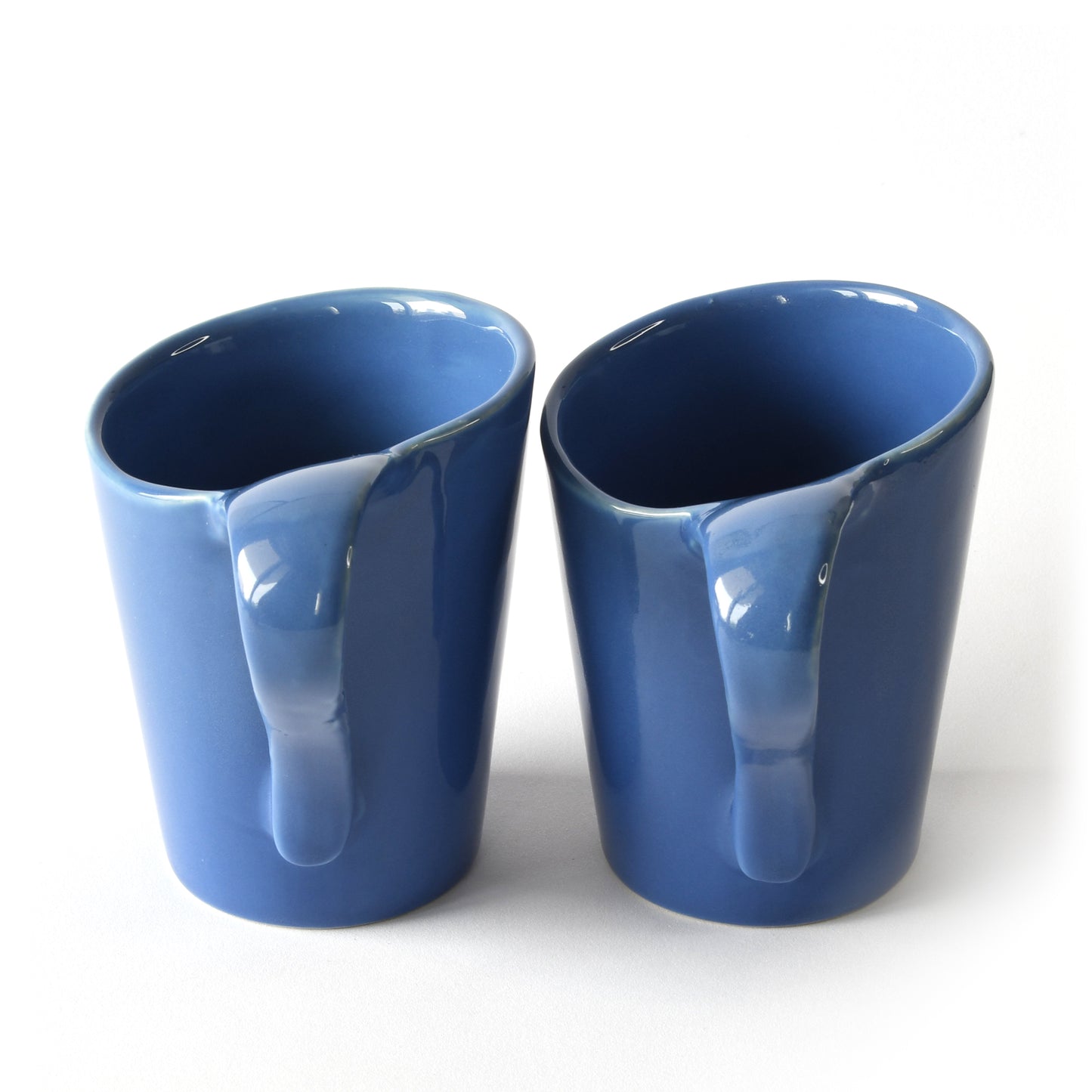 Twin Harmony Coffee Mug Set of 2 - Blue