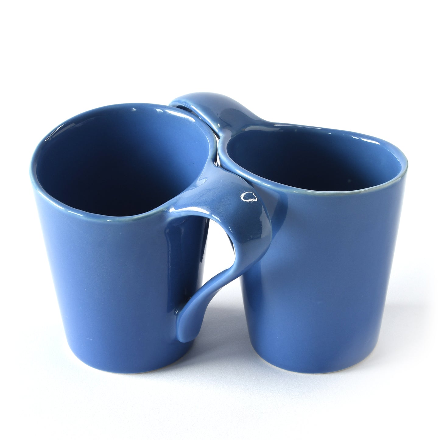 Twin Harmony Coffee Mug Set of 2 - Blue