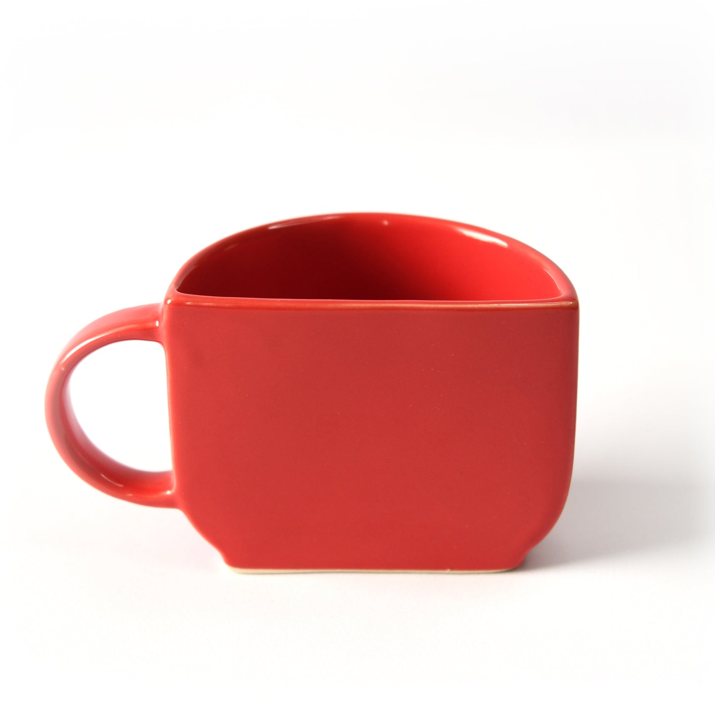 Duo Delight Half-Mug Cup Set of 2 - Red